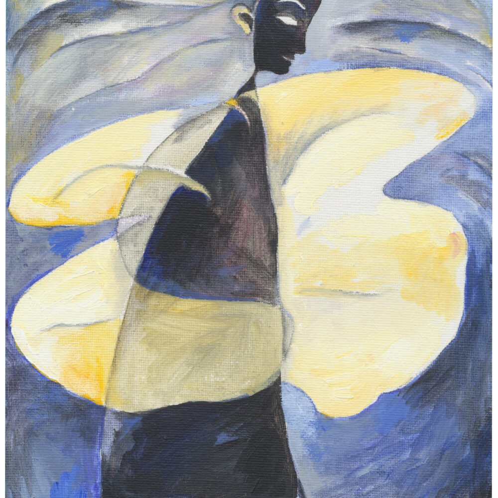 Black Angel Walking