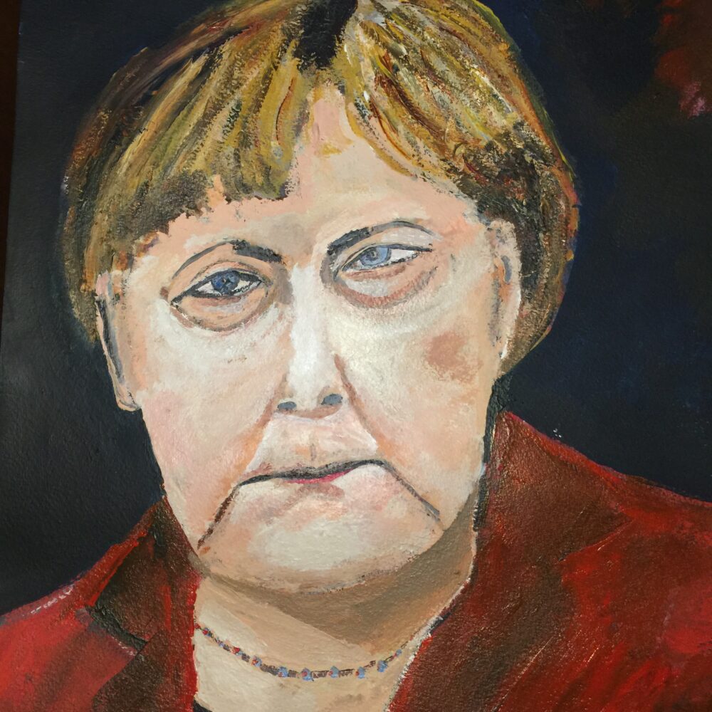 Porträtt internationella politiker