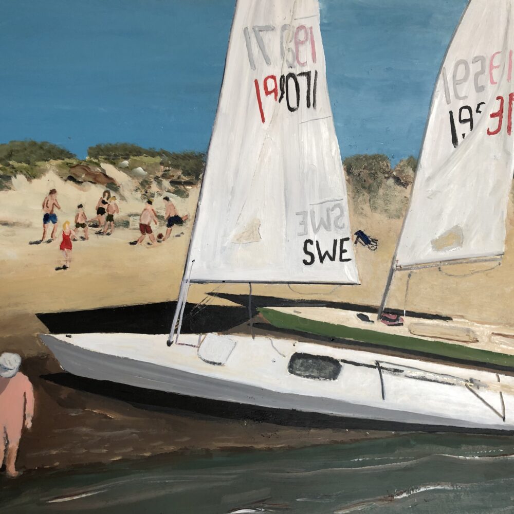 Segelbatar-pa-Stora-stranden