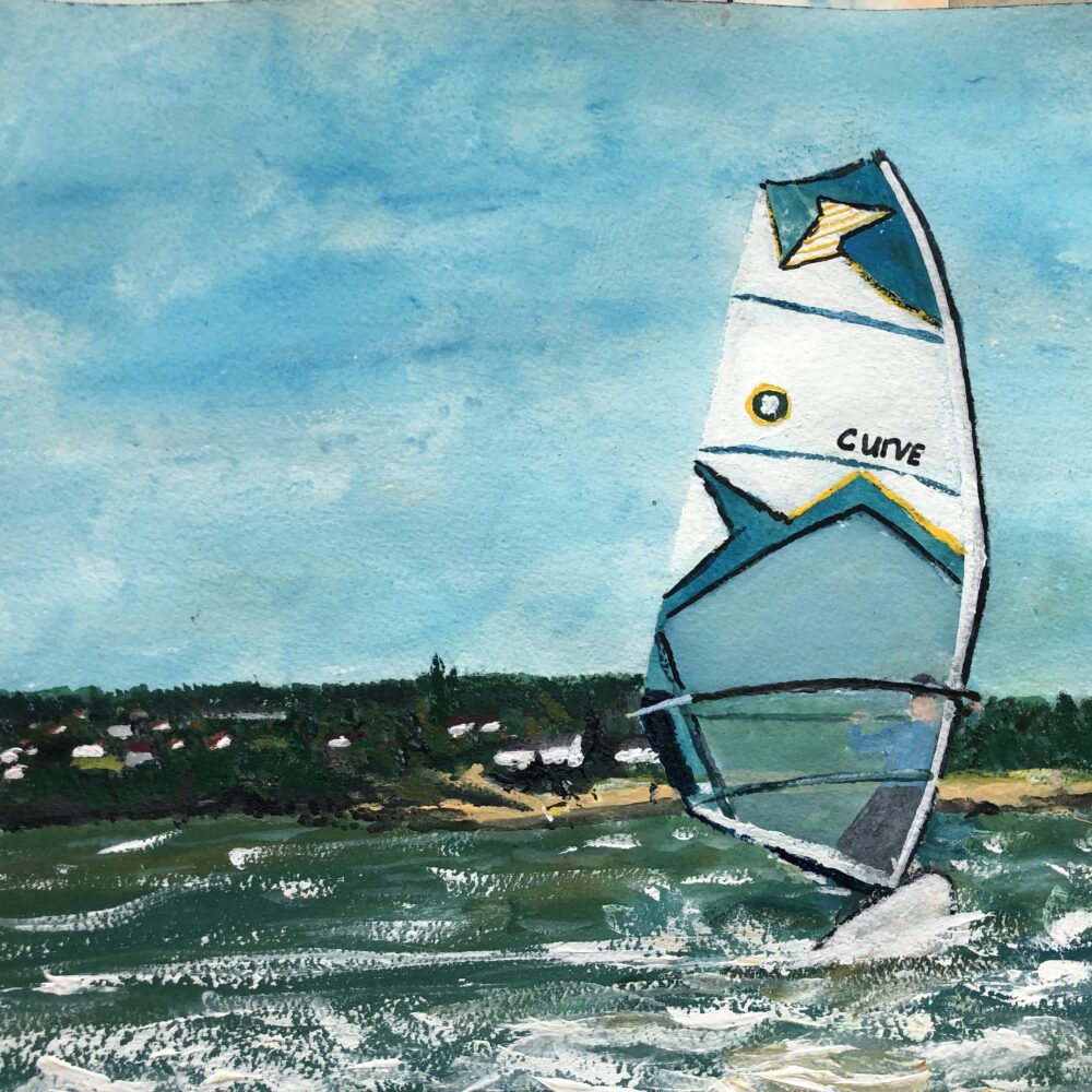 Surfing-i-frisk-vind